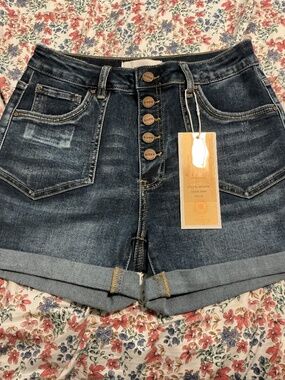 NWT Risen Denim Shorts